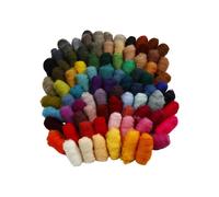 Pelote di lana cardata, 86x10 gr