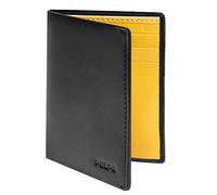 PELPE Portafoglio uomo compatto slim - 100% pelle - Portafoglio piccolo sottile - porta carte di credito e soldi