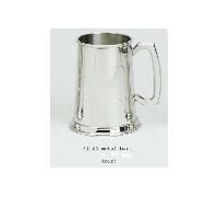 Peltro Boccale 1pt- Due Foderato - Incisione Gratuita