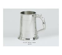 Peltro Boccale 1pt- Ninfa Manico - Incisione Gratuita