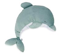 KALOO - Petit Calme - Peluche Delfino Verde 60 cm - Peluche Neonato Rilassante - Grande Peluche Morbido Evolutivo con Sacchetto di Lavanda - dalla Nascita, K211000