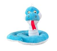 Peluche a di serpente dei cartoni animati, | Texture morbide e design portatile Aiuta il tuo bambino ad aumentare il comfort di sé - Animali da collezione di peluche decorazioni per bambini, rag
