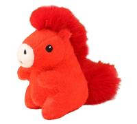 Peluche a forma di cavallo: tessuto morbido, forma carina, dettagli ricamati, stile da compagnia accogliente | con il di gioco Supporto per la cameretta dei bambini Camera dei bambini Spazi