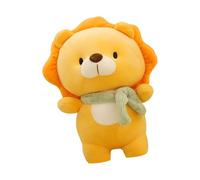 Peluche a forma di leone, animale, carina bambola di leone, peluche Hugon, 23 cm, giocattolo di peluche per bambini, ragazze, famiglie, camera da letto, cameretta dei bambini, idea regalo per la casa