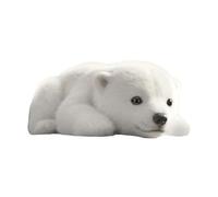 Peluche a forma di orso polare - Imbottitura morbida per orso polare | Bambola emotiva con texture morbida per dormire notturno, relax quotidiano, casa, ufficio, camera da , bambini, ragazzi