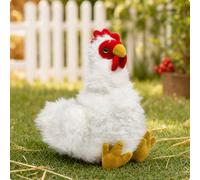 Peluche a Forma di Pollo Morbido Pollo di Peluche Soffice per Nido, Bambini