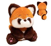 Peluche A Forma Di Procione | Animale Realistico e Adorabile - Plush Morbido Di Procione - Per Ragazzi Adulti Compleanno Divano Accessorio Per Foto Soggiorno Camera Dei Bambini Auto Decorazione Per La