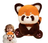 Peluche A Forma Di Procione - Giocattolo Animale Realistico | Bambola Morbida di Procione - Per Ragazzi Adulti Compleanno Divano Accessorio Per Foto Soggiorno Camera Dei Bambini Auto Decorazione Per L