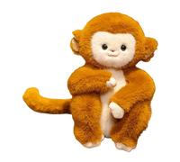 Peluche a forma di scimmia, tenero e coccoloso, ideale come decorazione per