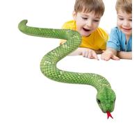 Peluche a forma di serpente stuffed grande decorazione realistica