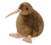 Peluche a forma di uccello kiwi, giocattolo coccolone, bambola di peluche kiwi pelosa, morbida, soffice come un vero uccello, giocattolo da abbracciare - regalo per ogni età e occasione, taglia unica