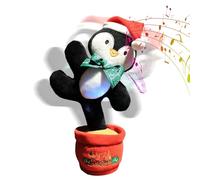 Peluche albero di Natale giocattolo - Albero di Natale interattivo cantante con luce per bambini | Decorazione per il giorno del Ringraziamento, ufficio, compleanno, scuola, appartamento, camera da