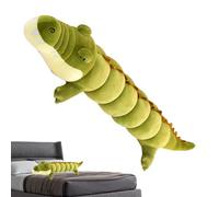 Peluche alligatore, bambola di peluche coccodrillo - Bambole coccolose morbide in alligatore - Cuscino di peluche a di coccodrillo di peluche Adorabili bambole di coccodrillo ripiene di animali