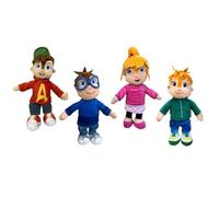 Peluche Alvin e i chipmunsk 4 pezzi assortito pupazzo 30 cm Alvin Brittany Simon Theodore scoiattolo in peluche