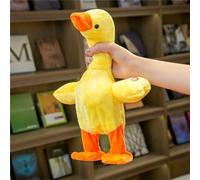 Peluche Anatra Che Cammina, Bambola Parlante Morbida per Bambini