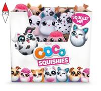 PELUCHE ANIMALI BUFFI ZURU COCO SURPRISE SQUISHIES S1 BULK