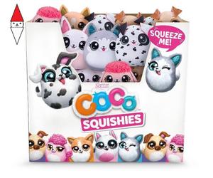 PELUCHE ANIMALI BUFFI ZURU COCO SURPRISE SQUISHIES S1 BULK