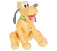 Peluche Anniversario 100 anni DISNEY PLUTO il Cane di MICKEY MOUSE Topolino GLITTER con SONORO Abbaia e suoni - Altezza 30 cm