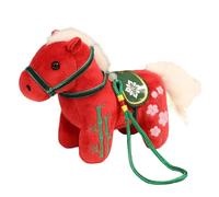 Peluche Anno Del Cavallo - Compagno Morbido E Interattivo | Giocattolo Del Cavallo Di Peluche Della Bambola Fortunata 'anno 2026 | Per Bambine, Feste In Fattoria E Racconti, Design Decorativo