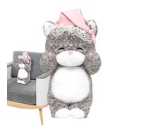 Peluche, Antistress, 35 cm, Grande Peluche Ripieno, Mini Flopsie Maynard Cat, Morbido Abbraccio, Per andare a dormire, Asilo, Decorazioni per la casa, Regali