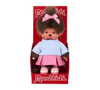 Peluche - BANDAI - Monchhichi - SE203949 - Gonna a cestino - 20 cm