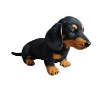 Peluche Bassotto Sollievo, 6 Inch Peluche Bassotto Guarigione Emotiva Richiesta, Allevia Stress Realistico Cane Bassottos Peluches, Carinos Realistico Cane Bassottos Dormiente Cuscino Peluches