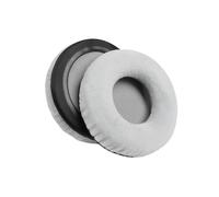(Peluche bianco) Cuscinetti auricolari di ricambio per Pioneer HDJ X7/X5/X10/1000/1500/2000DJ in tessuto