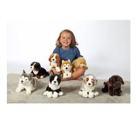 GIPSY TOYS - Cane seduto 25 cm Bovaro del Bernese - peluche per bambini - disponibile in 8 diversi modelli - 071125