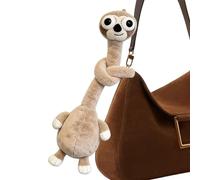 Peluche Bradipo Ciondolo da Borsa Giocattolo Decorativo a Collo Lungo