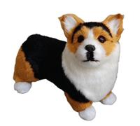 Peluche Cane,Bambola Carina Decor Casa - Figurine Da Collezione Cucciolo Artigianali Per Tavolo,Per Soggiorno Camera da Letto Cucina Ufficio Finestra Compleanno Viaggio Festa Regalo di Benvenuto Bambi