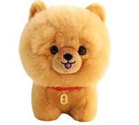 Peluche Cane Imbottito,Decorazione realistica morbida e carina - Peluche Cane Giocattolo - Per Fidanzata Uomini Donne Bambini Bambine Ragazzi Ragazze Giovani Adolescenti Figlio Figlia Famiglia
