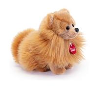 Trudi Pomerania Biscuit Regalo compleanno o Natale, cagnolino peluche | 23x22x9cm taglia S | Classici cani | modello 22347