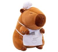 Peluche Capibara, Adorabile Bambola Di Peluche Con Zaino Morbido Capibara Per Le Fidanzate Dei Bambini(White,33cm/12.99in)