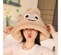 Peluche cappello di cacca copricapo novità costume copricapo cappelli per