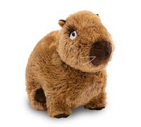 NICI Capybara peluche Capy-Barbara 27cm seduto - simpatico peluche per coccole e gioco, peluche Capybara per gli amanti dei peluche - 61223