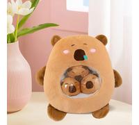 Peluche Capybara Doll Cartoon Home Decorazione Bambola animale rimovibile
