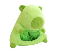 peluche Capybara Headgear | Incantevole Capybara peluche, Halloween Christmas Party Cosplay Accessorio per costumi Centrale di peluche Copertina fotografica