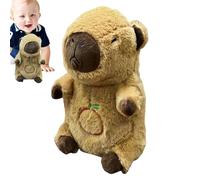 Peluche Capybara, Peluche Capybara Carina - Compagno di sonno musicale con luce | Breathing Sleep Buddy, Sleep Succhietto, Assistenza al sonno con movimento respiratorio ritmico