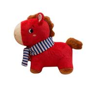 Peluche Cavallo, 2026 Simpatico Capodanno Decorazione per Camera e Interni per la Felicità, Peluche Cavallo e Decorazione per Nuovo | Per Collaboratori Bambini Adulti E Casa Ufficio Auto
