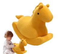 Peluche cavallo 40 cm cavallo a dondolo, compagno di gioco realistico - decorazione ufficio casa divano auto