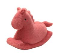 Peluche Cavallo - Cavallo a Dondolo Morbido 40 cm | Compagno Di Giochi Adorabile, Ornamento Realistico Per Camera Soggiorno Divano Auto