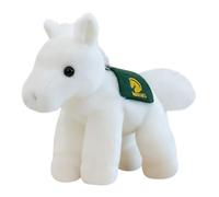 Peluche Cavallo Imbottito - Simpatica bambola mascotte dello zodiaco, affascinante giocattolo morbido a forma di cavallo, decorazione in peluche liscio | Ideale per le camerette dei bambini, regali fe