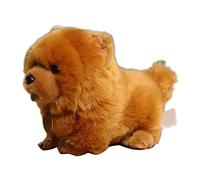 Peluche Chow Dog, Morbido Cuscino da Tiro Soffice da 25 Cm (Come mostrato | Design Soffice e Morbido, Corpo Morbido, Arredamento Avvolgente per Dormire