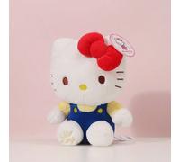 Peluche classico Hello Kitty da 8 pollici, in morbido tessuto a pelo lungo e soffice, regalo per compleanni, Pasqua, feste, bambole imbottite Hello Kitty, ultra morbide e colorate, bambole da riempime