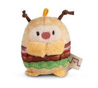 NICI Peluche Coccinella Dozz Hamburger beige 5cm