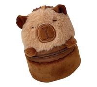 Peluche Coin Purse Ciondolo Panda Cambia Borsa Soldi Sacchetto di Immagazzinaggio Cuffia Custodia Auricolare Bella Capybara Portafogli Piccoli Portafogli Bella Capybara Cambiare Peluche Coin Ciondolo