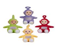 Peluche Compatibile con Bobble Boa dei Teletubbies (particolarmente morbidi e di alta qualità) - Po, Tinky-Winky, Laaa & Dipsy, 35 cm, con licenza ufficiale 2025 Plush