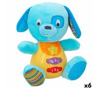 Peluche con Suono Winfun Cane 15,5 x 16,5 x 11,5 cm [6 Unità]