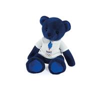 Peluche con T-shirt della squadra francese 30 cm Bleu TU