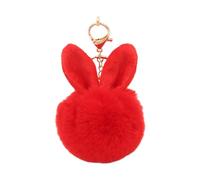 Peluche Con Zaino Per Giocattolo A Sospensione Le Orecchie Del Coniglio Tinalimentale Borse Ornament Borse Charm Happy Year Yead Year Ragazze Donne Dia 9-10 Cm Durevoli E Resistenti A Chiavi